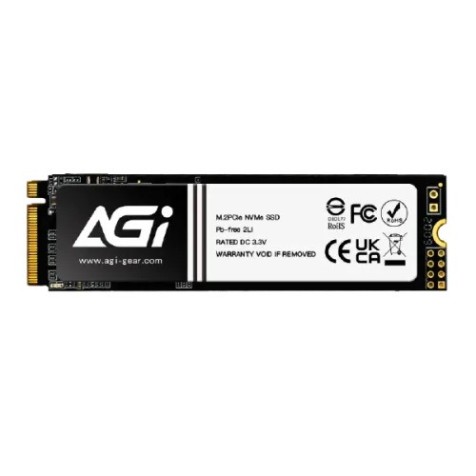 AGI AI298 512GB PCIe 3.0 NVMe M.2 SSD