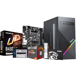 AMD Ryzen 3 2200G Processor Desktop PC