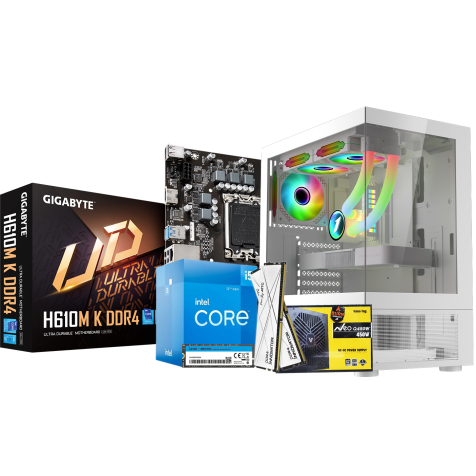Intel 12th Gen Core i5-12400 Gaming Desktop PC