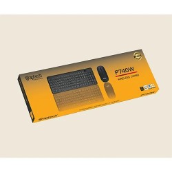 Aptech P740W 2.4ghz Ergonomic Gaming Keyboard & Mouse Combo