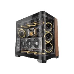 Antec C8 CURVE WOOD Elite Constellation Series ARGB Full View E-ATX Gaming Casing