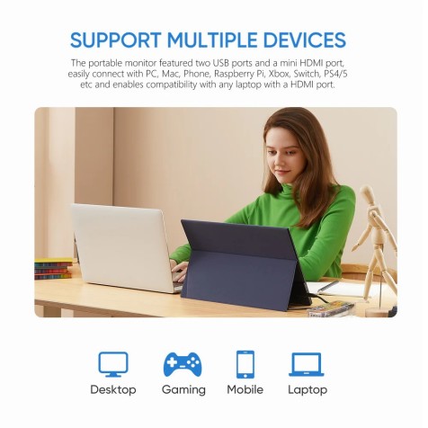 Arzopa A1 Gamut Portable Monitor 15.6” FHD