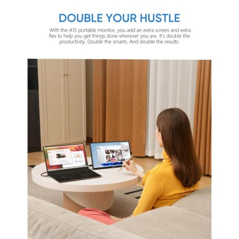 Arzopa A1S Ultra-Thin Portable Monitor (14” FHD 1080P)