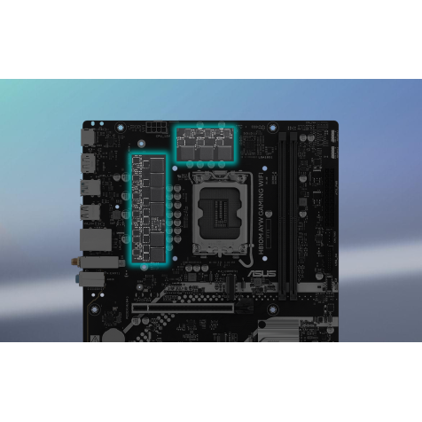 ASUS H810M AYW GAMING WIFI Intel LGA1851 mATX Motherboard – Stable Performance for Modern Gaming
