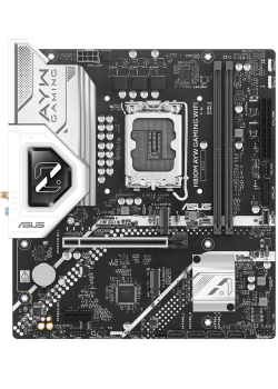 ASUS H810M AYW GAMING WIFI Intel LGA1851 mATX Motherboard – Stable Performance for Modern Gaming