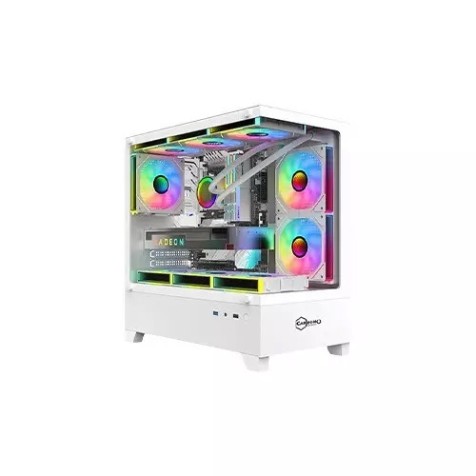 Carbono CG360TB White M-ATX Mid Tower Gaming Casing