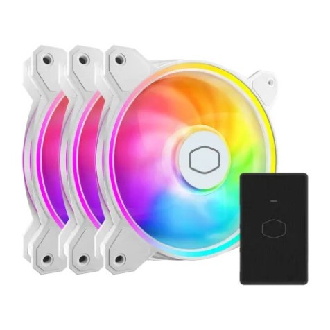 Cooler Master MasterFan MF120 HALO² 3 in 1 Case Fan White