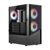 Dark Ghost 8045 Fixed RGB ATX Mid Tower Desktop Gaming Casing