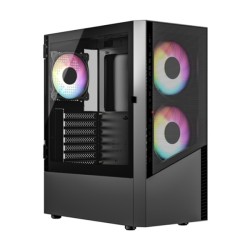 Dark Ghost 8045 Fixed RGB ATX Mid Tower Desktop Gaming Casing