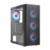 Dark Ghost 8027 Fixed RGB ATX Mid Tower Desktop Gaming Casing
