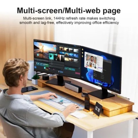GEESUU BlazeWheel M238GF 23.8" 144Hz FHD VA Gaming Monitor