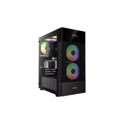 Gamdias AURA GC5 ELITE ARGB ATX Mid-Tower Gaming Casing With Digital Display