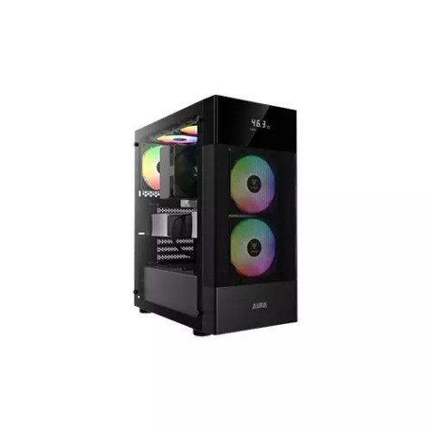 Gamdias AURA GC5 ELITE ARGB ATX Mid-Tower Gaming Casing With Digital Display