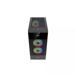 Gamdias AURA GC5 ELITE ARGB ATX Mid-Tower Gaming Casing With Digital Display