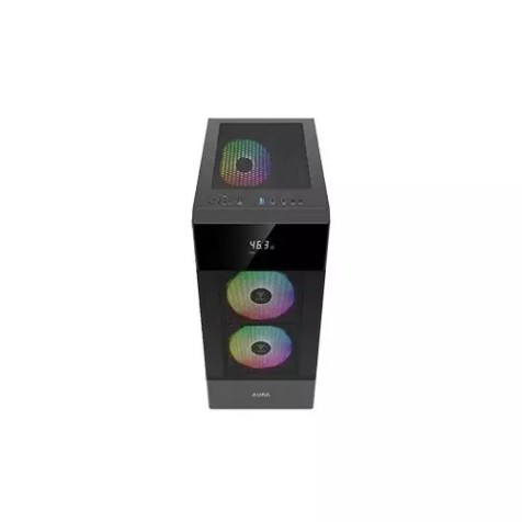 Gamdias AURA GC5 ELITE ARGB ATX Mid-Tower Gaming Casing With Digital Display