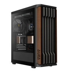 Gamdias AURA GC11 WOOD Mid-Tower ATX Gaming Casing