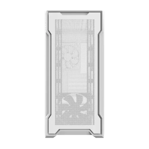GIGABYTE C102 GLASS ICE Mid Tower Gaming  White Casing