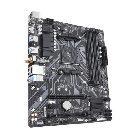 GIGABYTE B450M DS3H WIFI AM4 AMD Micro ATX Motherboard