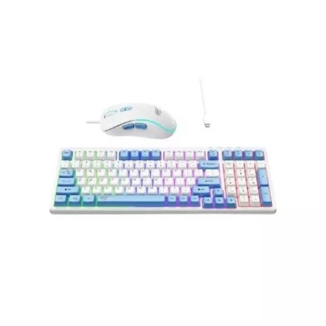 HAVIT KB891CM USB Rainbow Backlit Keyboard & Mouse Combo
