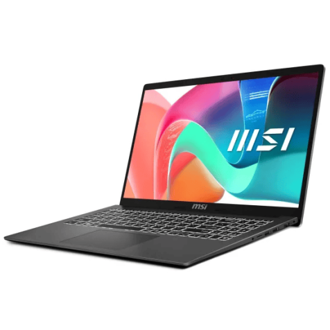 MSI Modern 14 F13MG 13th Gen Intel Core i3 14″ Full HD Laptop – Platinum Gray
