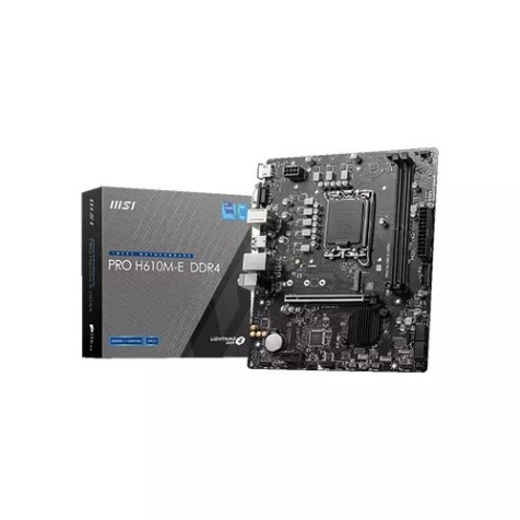MSI PRO H610M-E DDR4 mATX Motherboard