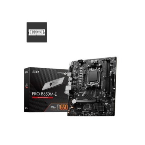 MSI PRO B650M-E AM5 mATX Motherboard