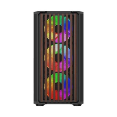 MaxGreen 315 Wood M-ATX Mid-Tower Gaming Casing