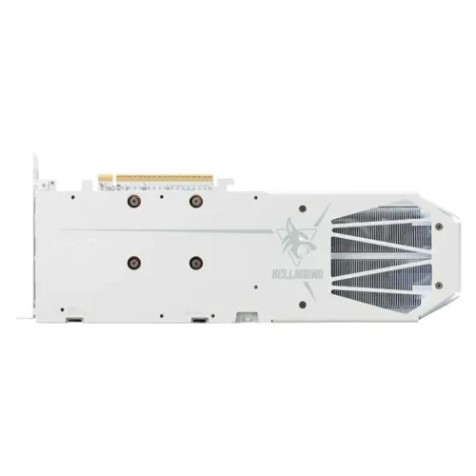 PowerColor Hellhound Spectral White AMD Radeon RX 9060 XT 16GB GDDR6 Graphics Card