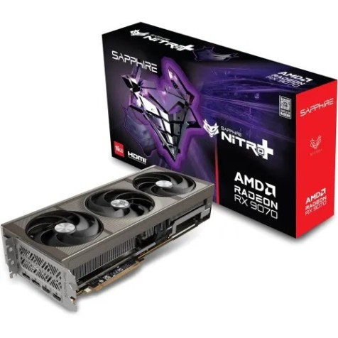 Sapphire NITRO+ AMD Radeon RX 9070 Gaming OC 16GB GDDR6 Graphics Card