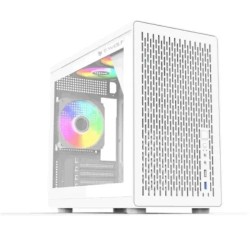 T-Wolf XPLENDER X5 BH ARGB M-ATX Portable Casing White