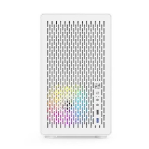 T-Wolf XPLENDER X5 BH ARGB M-ATX Portable Casing White