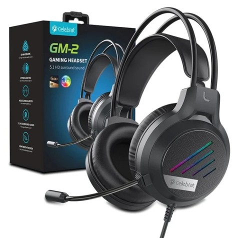 Yison Celebrat GM-2 Wired RGB Gaming Headphones