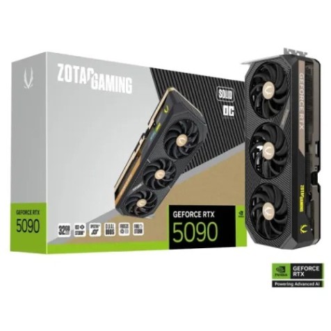 ZOTAC GAMING GeForce RTX 5090 SOLID OC 32GB GDDR7 Graphics Card