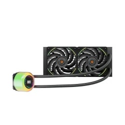 1STPLAYER CC 240 ARGB Liquid CPU Cooler Black