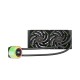 1STPLAYER CC 240 ARGB Liquid CPU Cooler Black