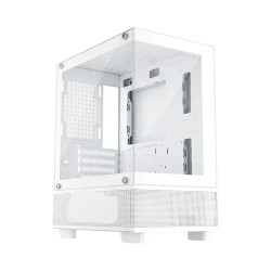 1STPLAYER Mi2-A White M-ATX Mid Tower Gaming Casing