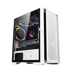 1STPLAYER T4 White mATX Gaming Casing
