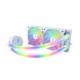 1STPLAYER MT240 MOTHRA ARGB LIQUID COOLER  WHITE