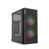 Aptech T20 Side Glass Mesh Micro ATX Case