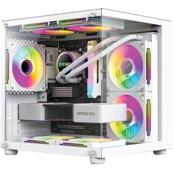 Aptech Rockstar CS270 Gaming Casing (White)