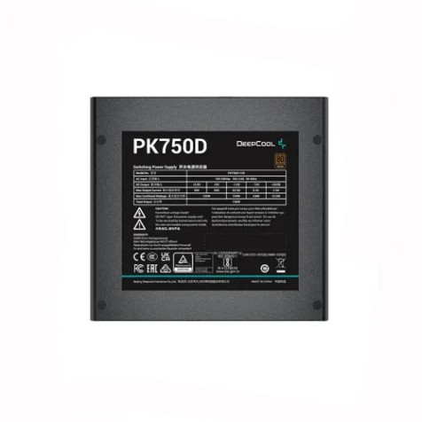 DeepCool PK750D 750 Watt 80 PLUS Bronze Power Supply