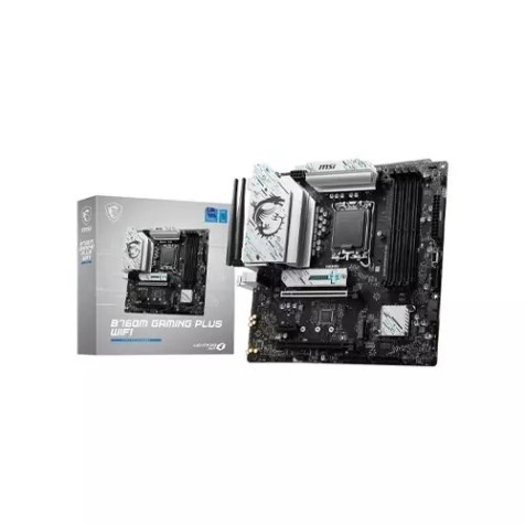 MSI B760M GAMING PLUS WIFI DDR5 ATX Motherboard