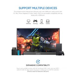 Arzopa Z1RC 2.5K Portable Monitor-Brilliant QHD Display