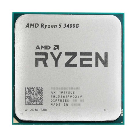 AMD Ryzen 5 3400G Processor with Radeon RX Vega 11 Graphics
