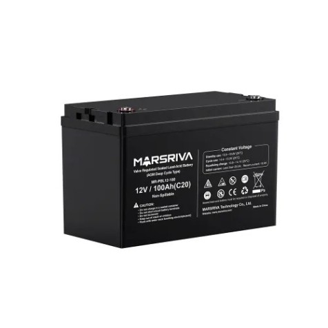 Marsriva MR-PBL12-100 12V 100Ah Sealed Lead-Acid UPS Battery