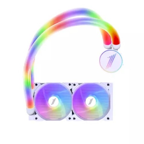 1STPLAYER MT240 MOTHRA ARGB LIQUID COOLER  WHITE