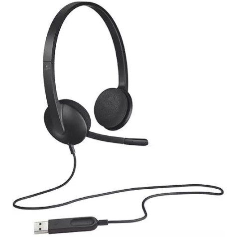 Logitech H340 Stereo USB Headset with Microphone