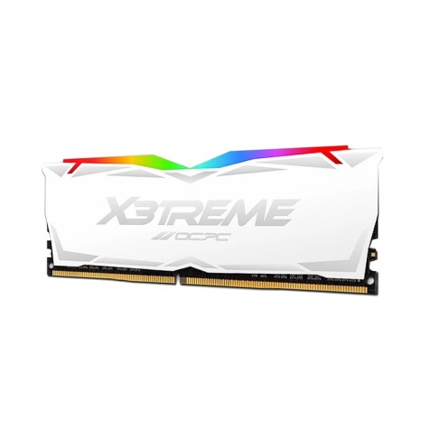 OCPC X3 RGB DDR4 3200MHz 8GB Desktop RAM (White)