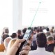 Baseus Orange Dot Green Laser Wireless Presenter