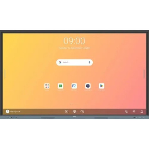BenQ RE6504 65 Inch 4K UHD Education Interactive Flat Panel Display With Camera & Microphone